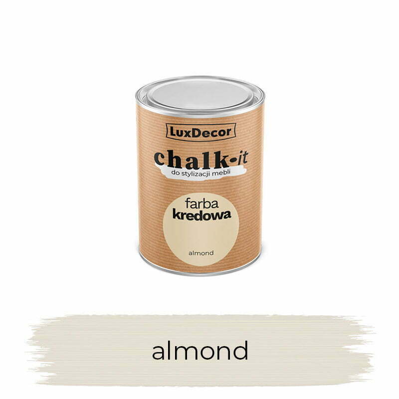 Farba_kredowa_almond_puszka_125ml Chalk paint CHALK-IT ALMOND - 750 ml - Image 1