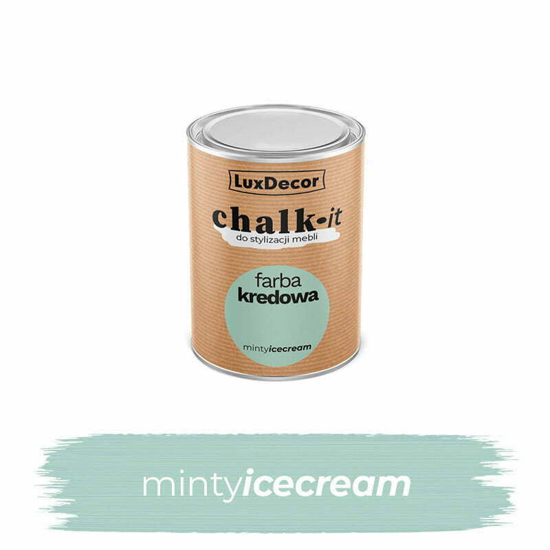 Farba_kredowa_minty_icecream_puszka_125ml CHALK-IT MINTY ICECREAM chalk paint - 750ml - Image 1