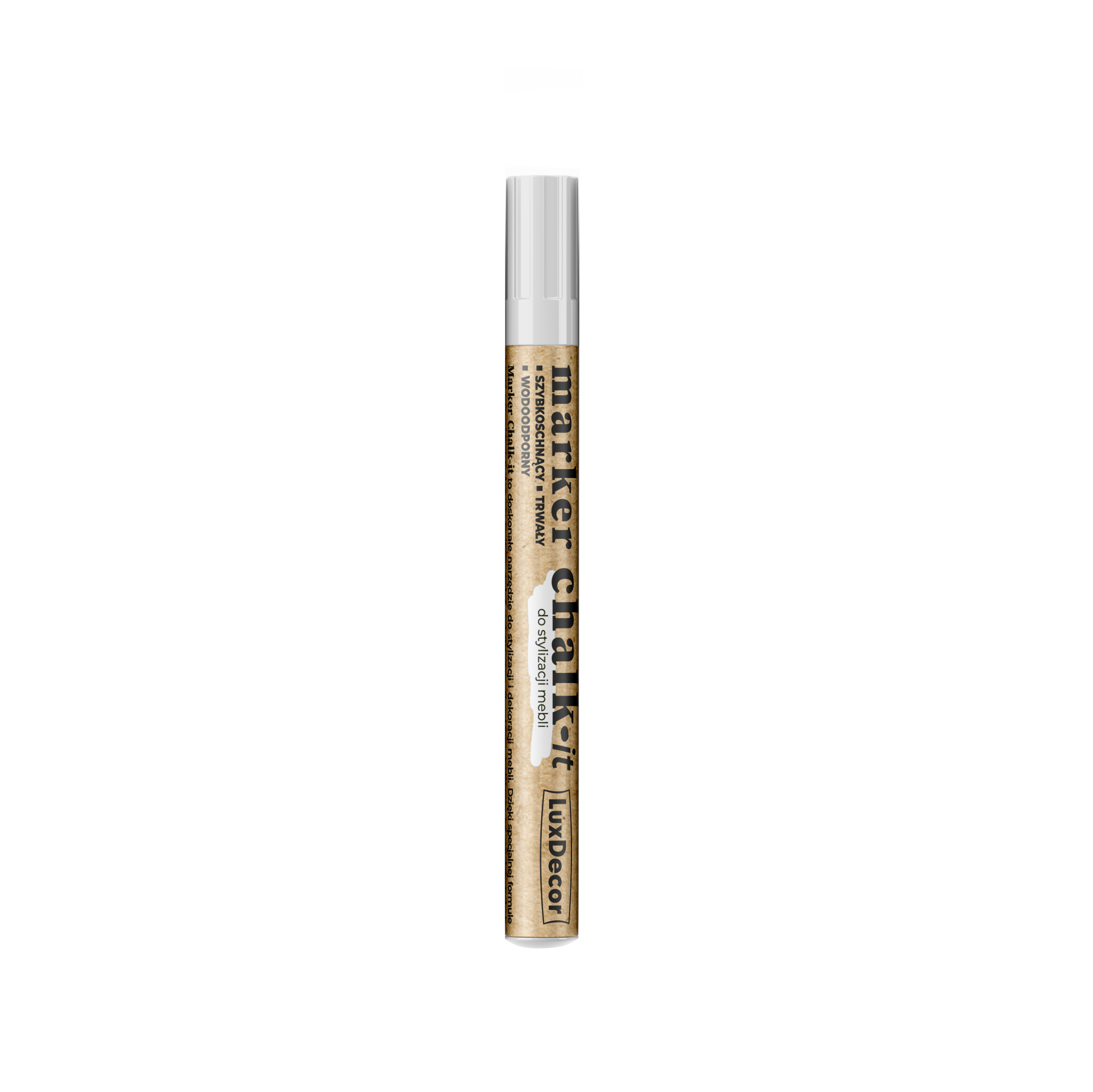 marker-mockup-_bialy Permanent marker Chalk-it, white, 10ml - Image 1